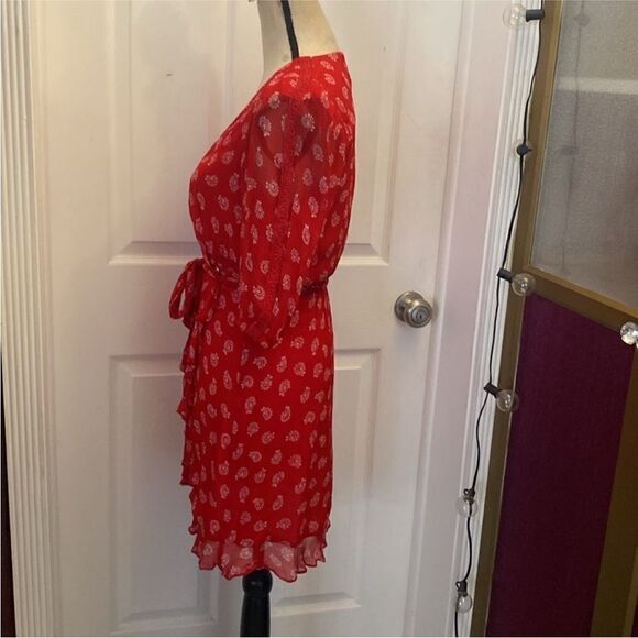 The Kooples XSport viscose wrap dress, US0 - Picture 10 of 16